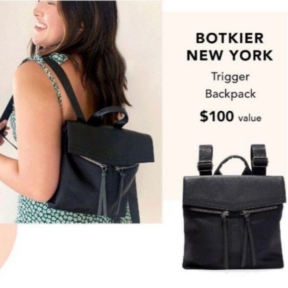 Botkier Trigger Mini Nylon Backpack - Picture 6 of 7
